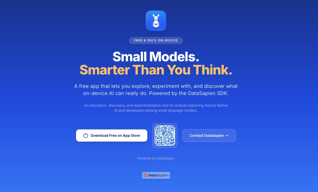 Pocket Models AI by DataSapien